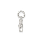 Sterling Silver Unicorn Charm Pendant, Detailed Fantasy Design for Women or Girls