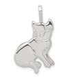 Cat Charm Pendant in Real 925 Sterling Silver