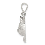 Cat Charm Pendant in Real 925 Sterling Silver