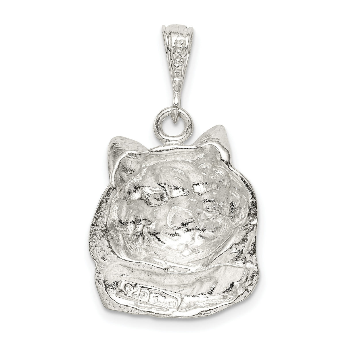 Cat Charm Pendant in Real 925 Sterling Silver