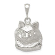 Cat Charm Pendant in Real 925 Sterling Silver