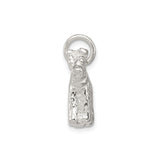 Sterling Silver Schnauzer Pendant, Detailed Dog Design, Animal Jewelry for Dog Lovers