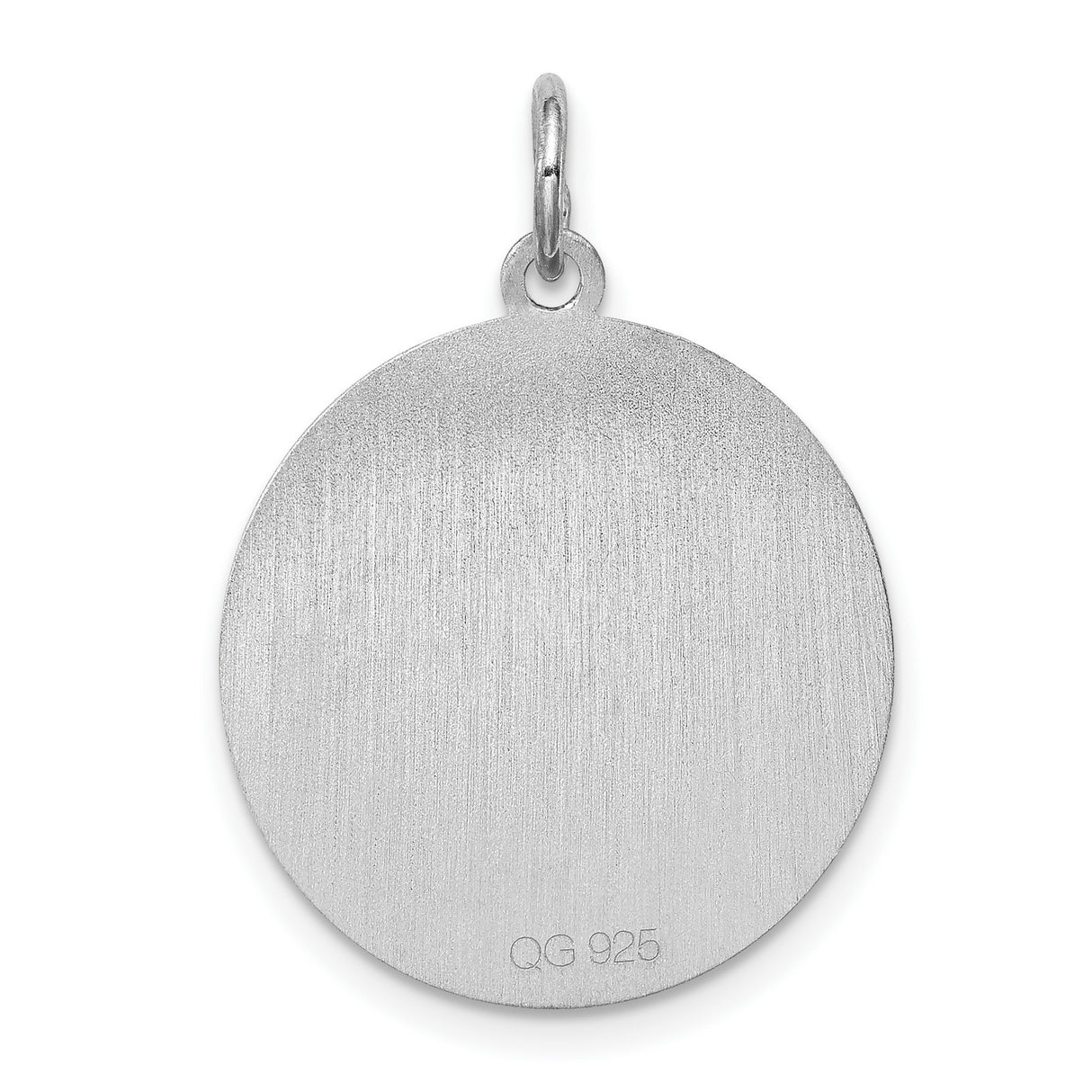 Sterling Silver Chow Chow Pendant with Dog Silhouette, Animal Tribute Charm