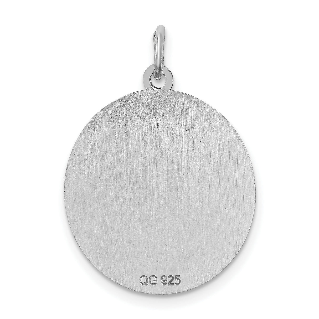 Sterling Silver Collie Dog Pendant with Breed Name, Silhouette Charm for Necklace or Bracelet