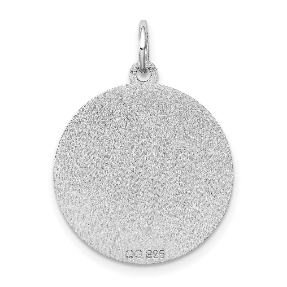 Sterling Silver Corgi Pendant with Cutout Silhouette, Dog Lover Jewelry for Women or Men
