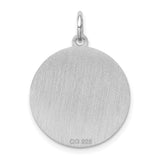 Sterling Silver Corgi Pendant with Cutout Silhouette, Dog Lover Jewelry for Women or Men
