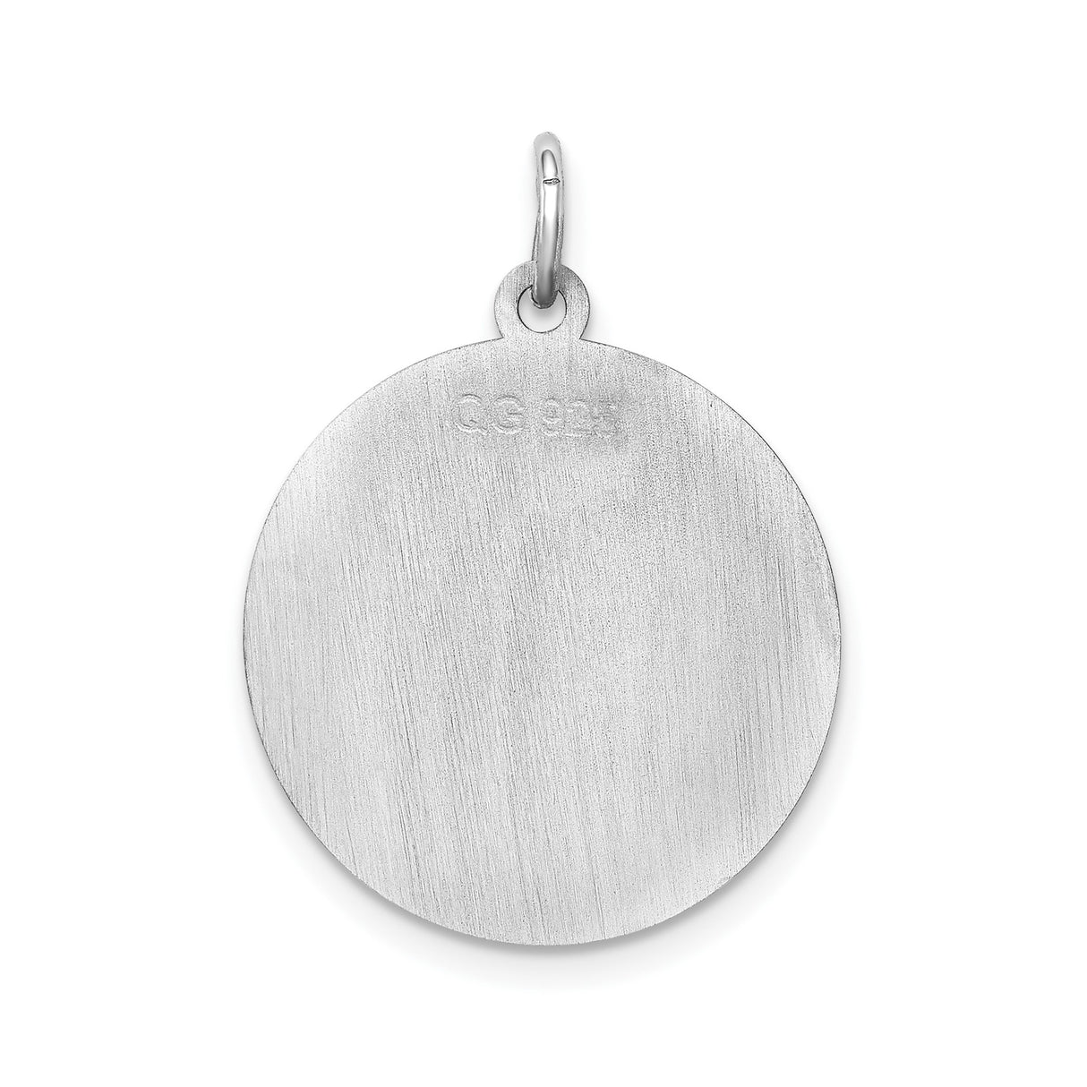Sterling Silver Dog Pendant, Yorkshire Terrier Design with Bold Lettering, Unisex Pet Jewelry