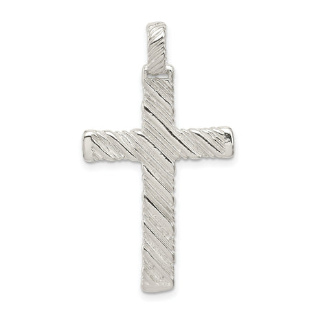 Latin Cross Charm Pendant in Real 925 Sterling Silver