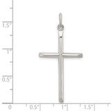 Cross Charm Pendant in Real 925 Sterling Silver