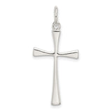 Cross Charm Pendant in Real 925 Sterling Silver