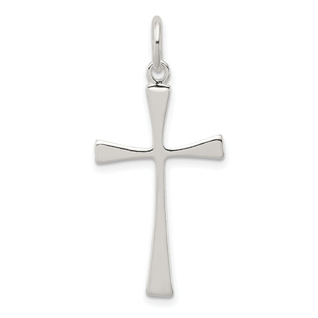 Cross Charm Pendant in Real 925 Sterling Silver