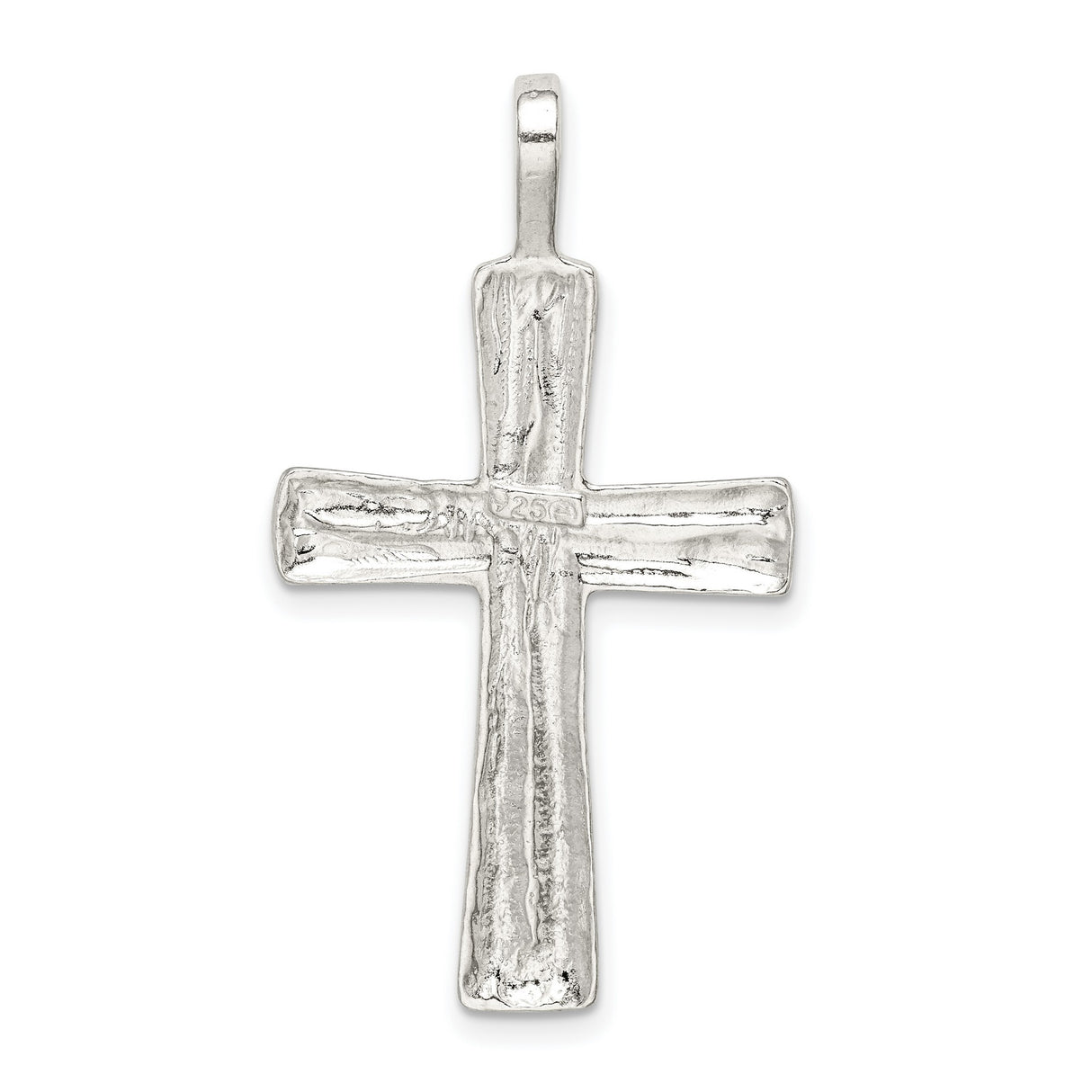 Cross Charm Pendant in Real 925 Sterling Silver