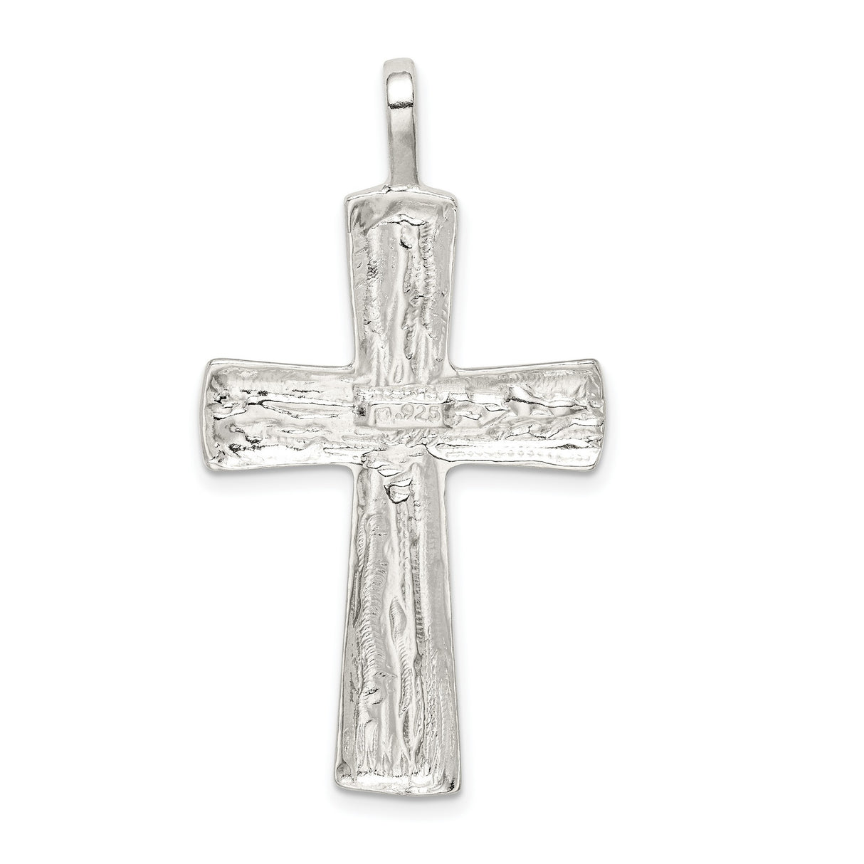 Cross Charm Pendant in Real 925 Sterling Silver