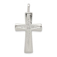 Cross Charm Pendant in Real 925 Sterling Silver