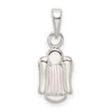 3-D Angel Charm Pendant in Real 925 Sterling Silver