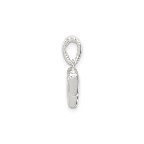 Sterling Silver Chai Pendant with Hebrew Life Symbol, Jewish Religious Charm for Men and Women
