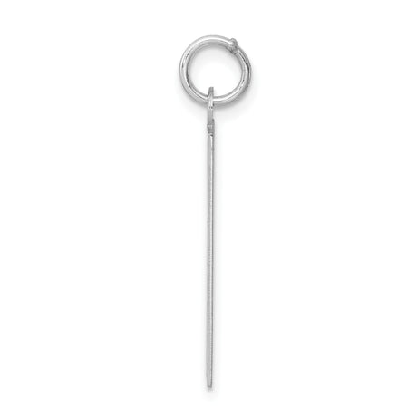 Sterling Silver Bingo Card Pendant, Detailed Game Board Design, Unisex Charm