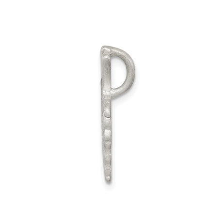 Sterling Silver Heart Pendant with Daughter Message, Symbolizing Love and Family Bond