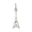 Sterling Silver Electric Guitar Pendant, V Style Rock Jewelry Charm for Music Lovers