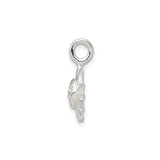 Sterling Silver Sun Face Pendant, Smiling Sun with Stylized Rays, Boho Celestial Charm