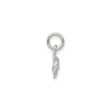 Sterling Silver Dolphin Pendant with Jumping Dolphin Design, Nautical Ocean Theme Jewelry