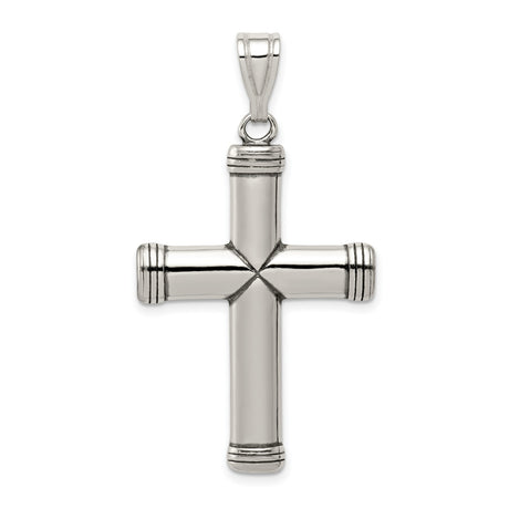 Latin Cross Charm Pendant in Real 925 Sterling Silver