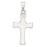 Antique Cross Charm Pendant in Real 925 Sterling Silver