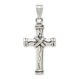 Antique Cross Charm Pendant in Real 925 Sterling Silver