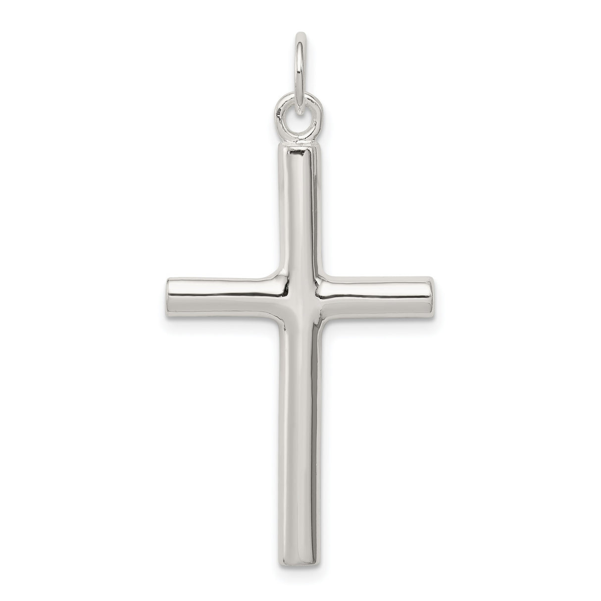 Latin Cross Charm Pendant in Real 925 Sterling Silver