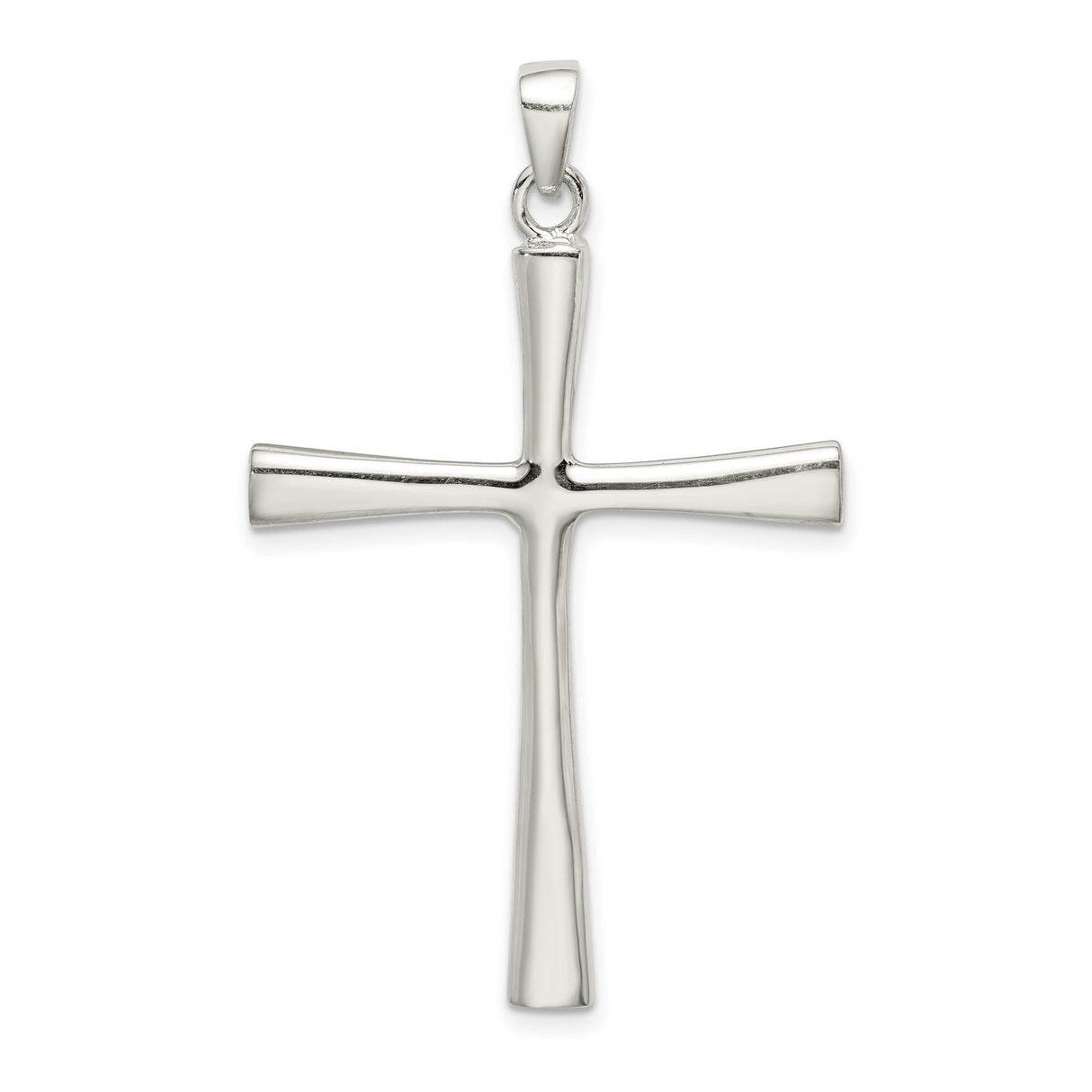 Cross Charm Pendant in Real 925 Sterling Silver