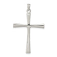 Cross Charm Pendant in Real 925 Sterling Silver