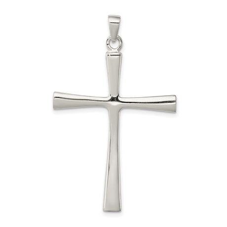 Cross Charm Pendant in Real 925 Sterling Silver