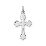Sterling Silver Patonce Cross Pendant with Starburst Design Religious Jewelry