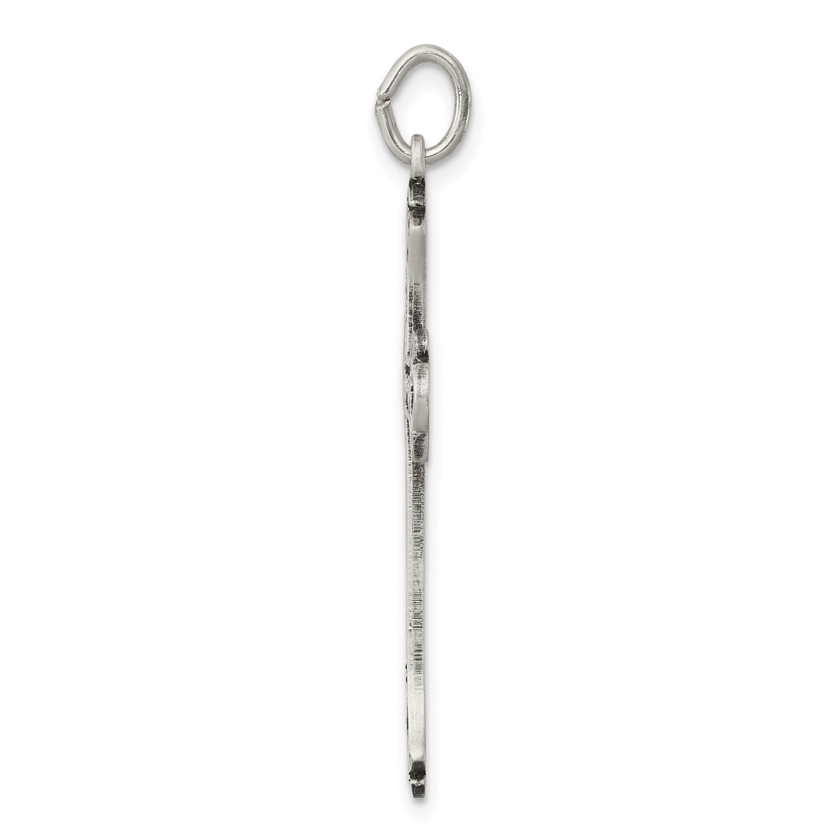 Sterling Silver Cross Pendant with Gothic, Medieval, and Baroque Details for Men and Women