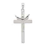 Crucifix Charm Pendant in Real 925 Sterling Silver