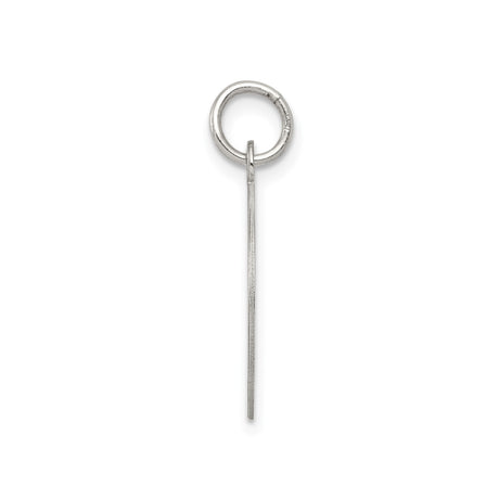Sterling Silver Pendant with Happy Birthday Message and Blank Banner Charm