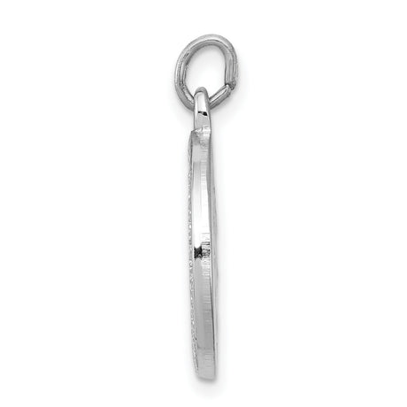 Sterling Silver Miraculous Medal Pendant with Virgin Mary and Rays, Catholic Prayer Jewelry