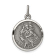 Saint Christopher Charm Pendant in Real 925 Sterling Silver