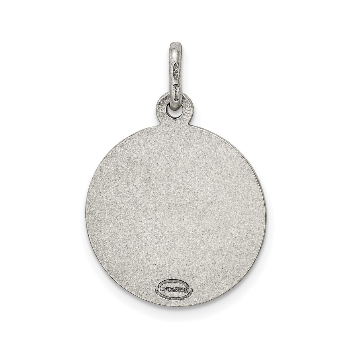 Antiqued Raphael Angel Charm Pendant in Real 925 Sterling Silver