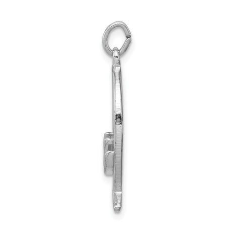 Sterling Silver Ichthys Pendant with Cross and Dove Symbol, Christian Faith Jewelry