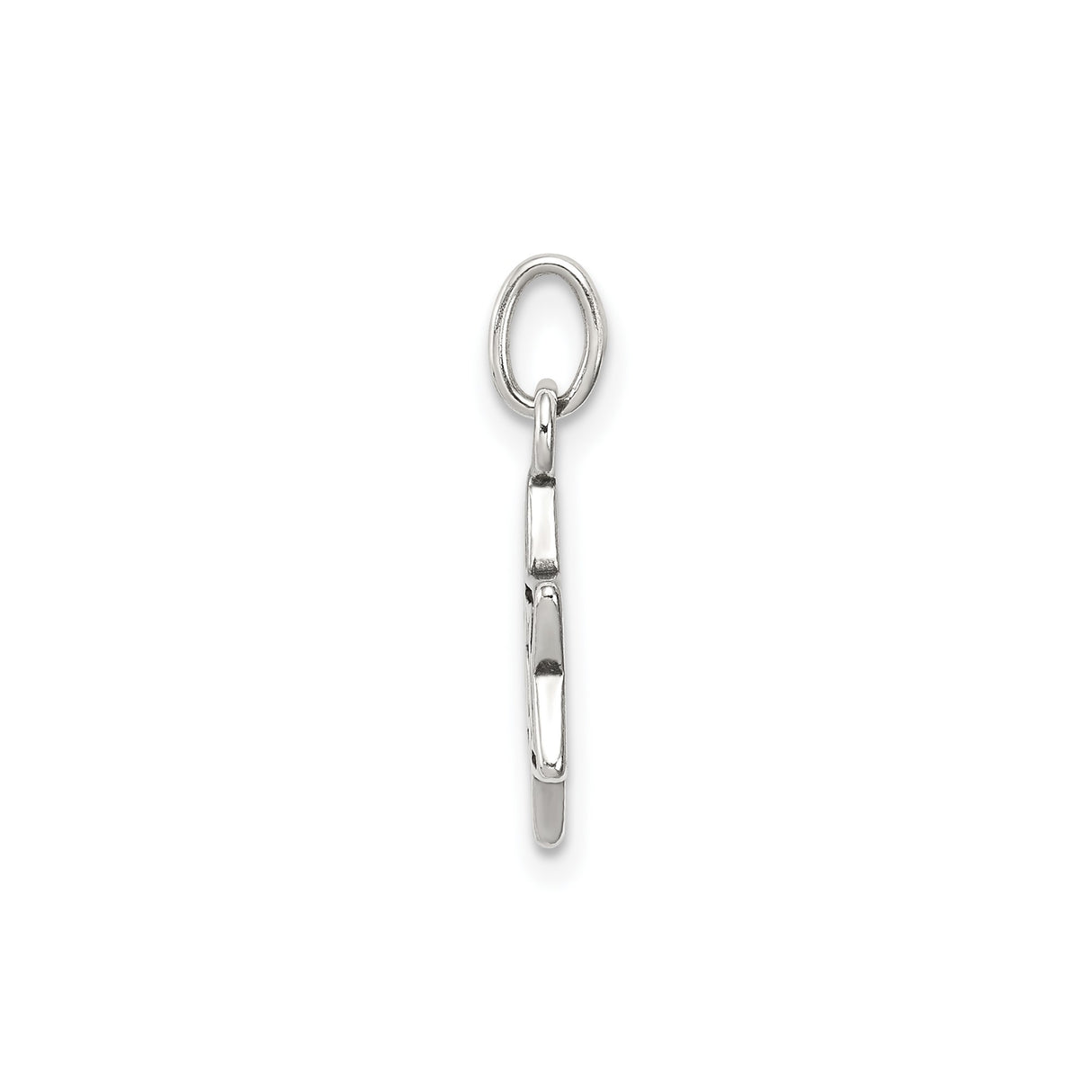 Sterling Silver Star of David Pendant with Cut-Out Layered Design and Dotted Accents