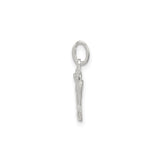 Sterling Silver Menorah Pendant Featuring Seven Branches, Traditional Jewish Charm