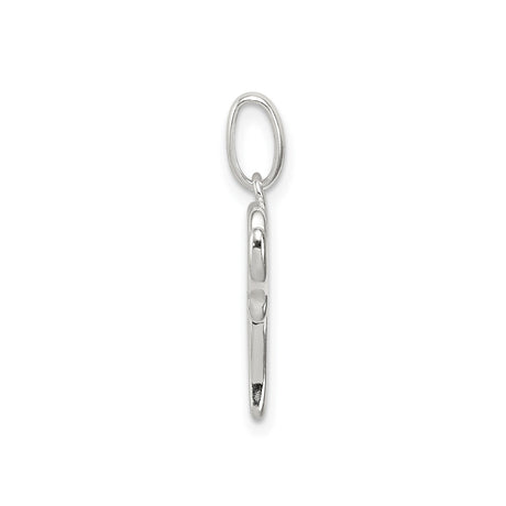 Sterling Silver Chai Pendant, Hebrew Life Symbol Judaica Charm for Men and Women