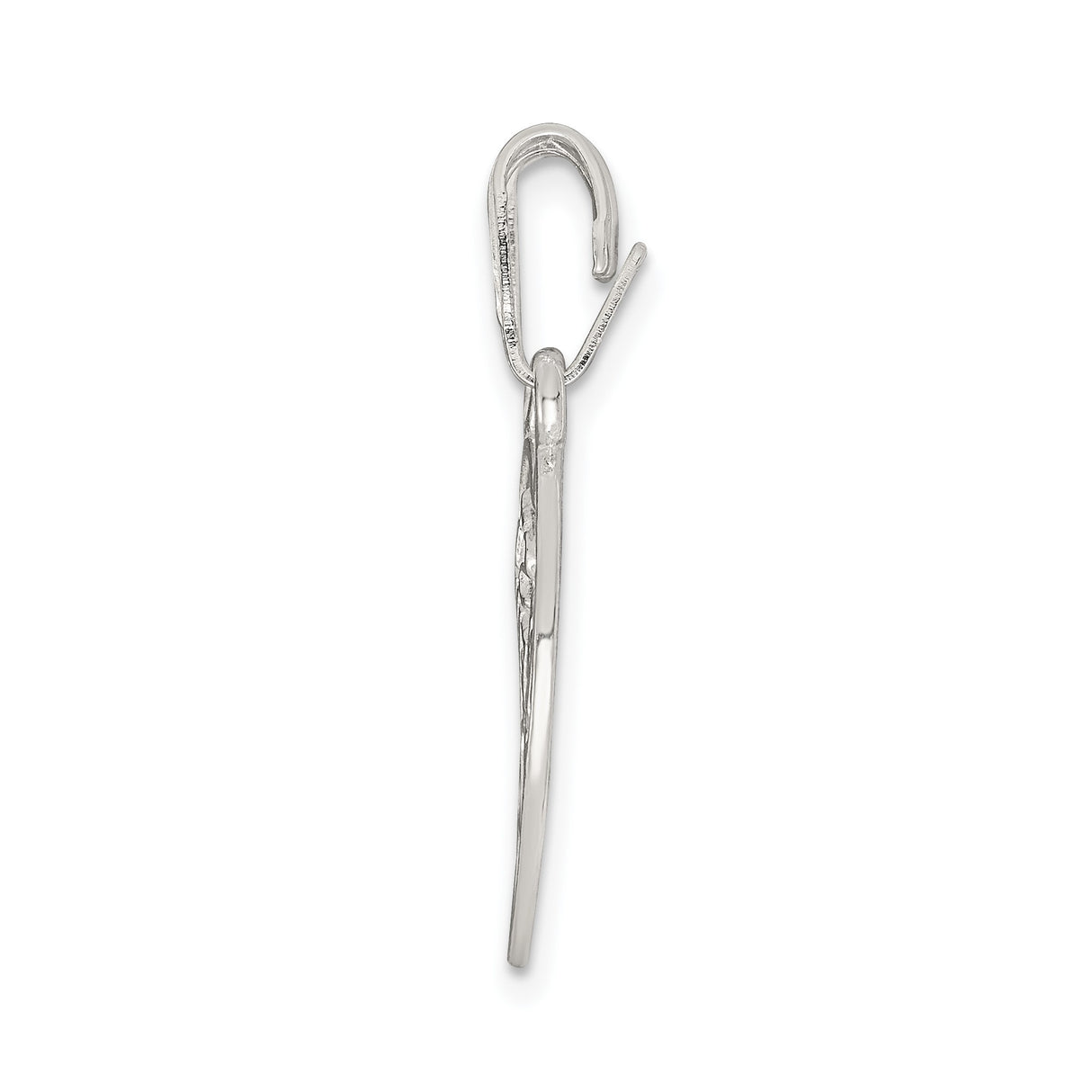 Sterling Silver Split Heart Pendant with Cutout Hearts, Breakable Friendship Charm for BFF or Unisex