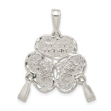 3-Piece Best Friends Charm Pendant in Real 925 Sterling Silver
