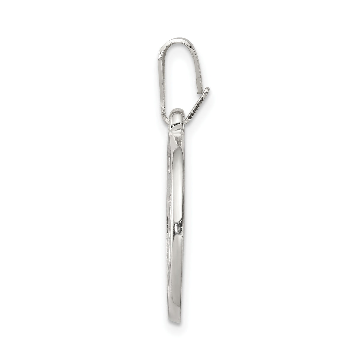 Sterling Silver RN Pendant with Caduceus Charm, Medical Symbol Nursing Jewelry