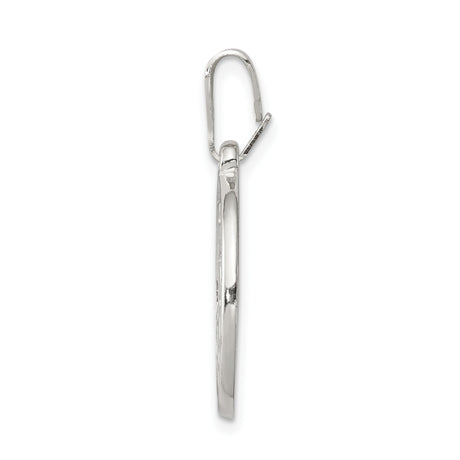 Sterling Silver RN Pendant with Caduceus Charm, Medical Symbol Nursing Jewelry