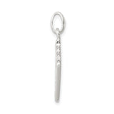 Sterling Silver Poker Hand Pendant with Royal Flush Spade Design, Unisex Casino Charm