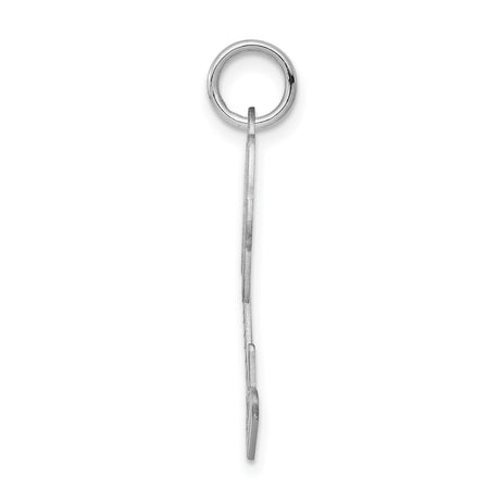 Sterling Silver Palm Tree Pendant with Coconut Detail, Tropical Beach Charm