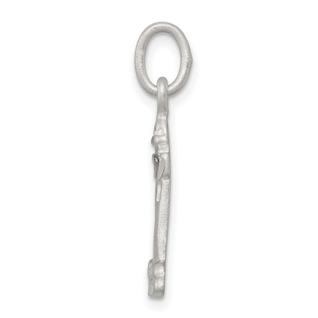 Solid Lighthouse Charm Pendant in Real 925 Sterling Silver